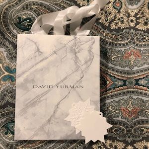 Brand new David Yurman giftbag